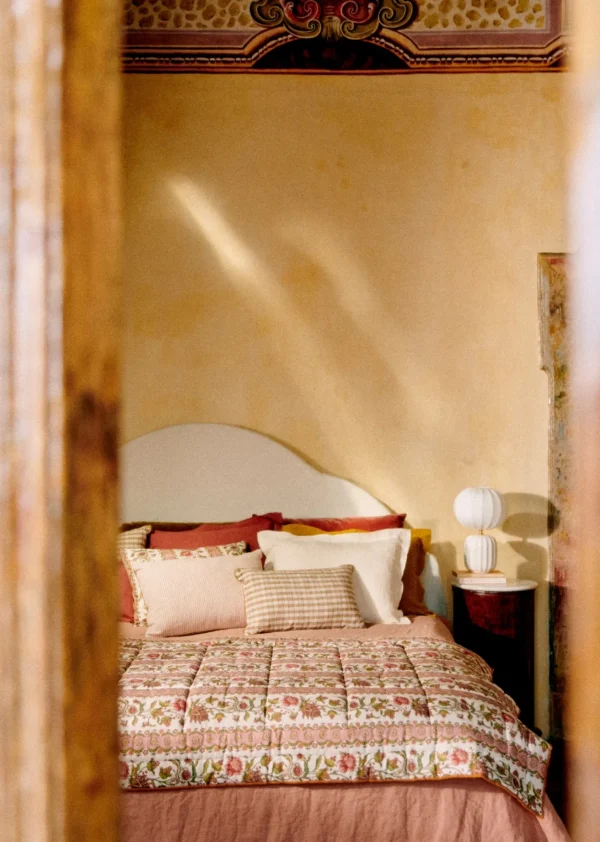 Sezane Bedruckte Steppdecke< Textilien