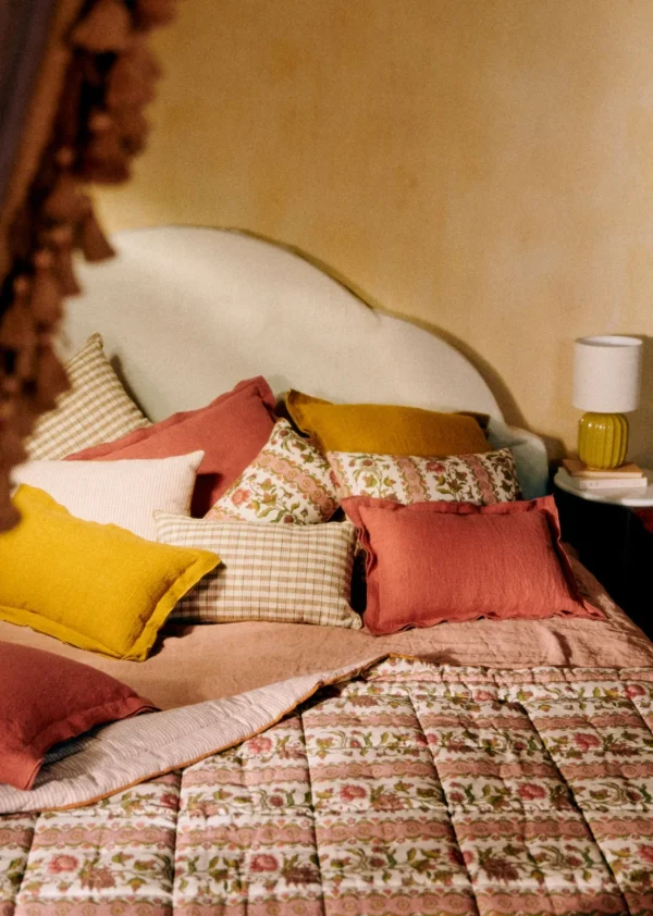 Sezane Bedruckte Steppdecke< Textilien