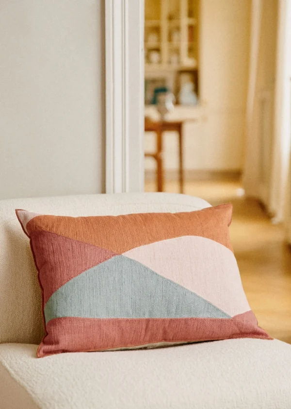 Sezane Bestickte Kissen - Großes Modell< Textilien