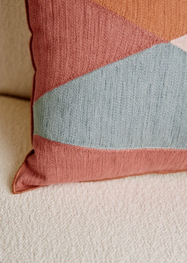 Sezane Bestickte Kissen - Großes Modell< Textilien