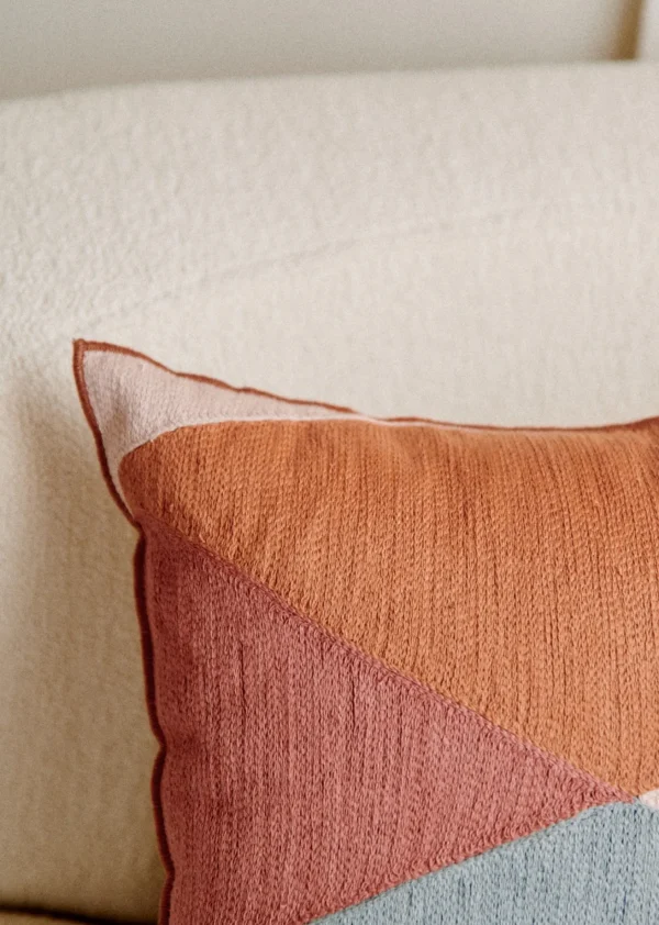 Sezane Bestickte Kissen - Großes Modell< Textilien