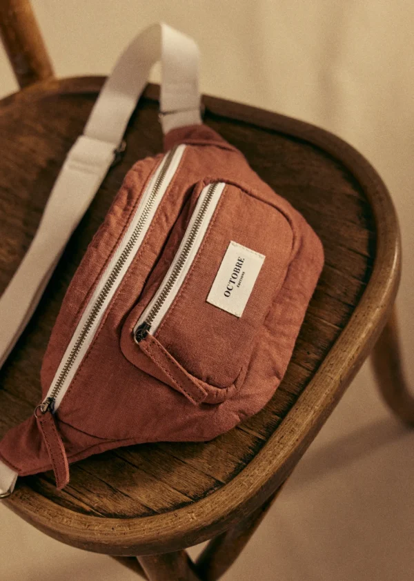 Sezane Beutel Banane Ember Lin< Accessoires