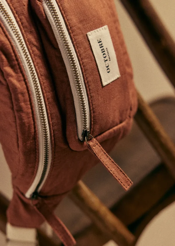 Sezane Beutel Banane Ember Lin< Accessoires