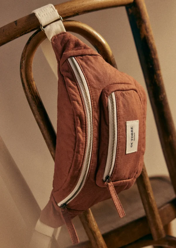 Sezane Beutel Banane Ember Lin< Accessoires
