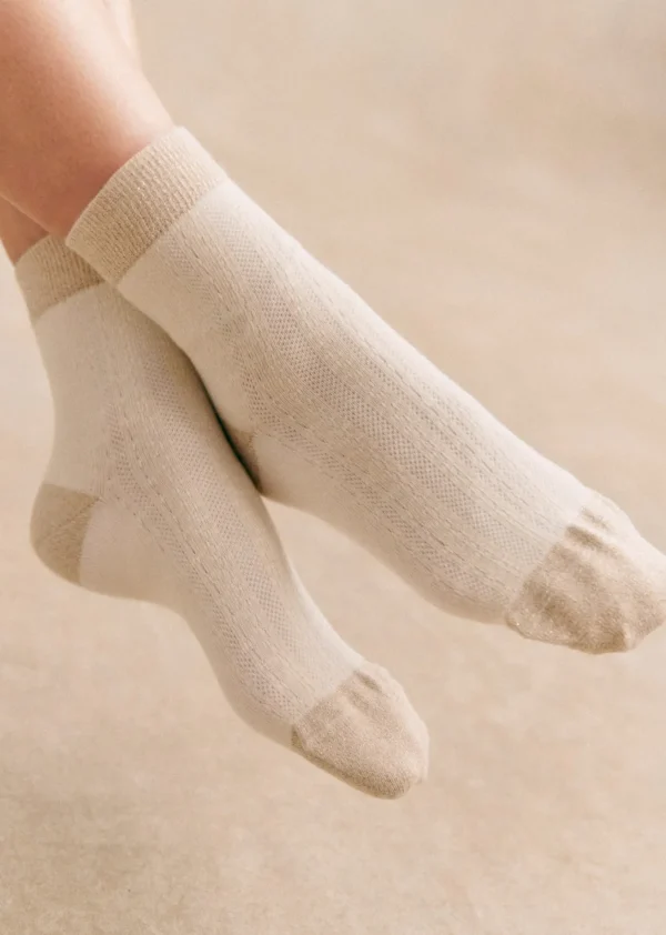 Sezane Bianca Socken< Strümpfe