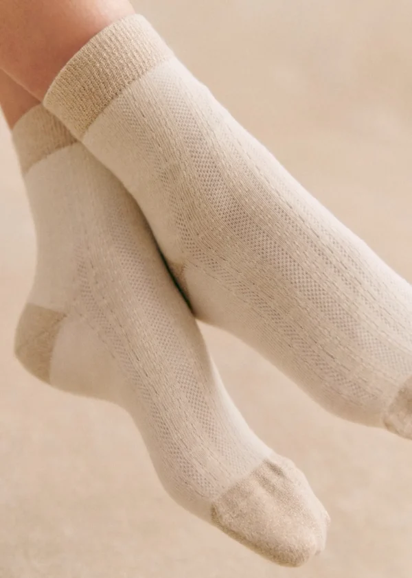 Sezane Bianca Socken< Strümpfe