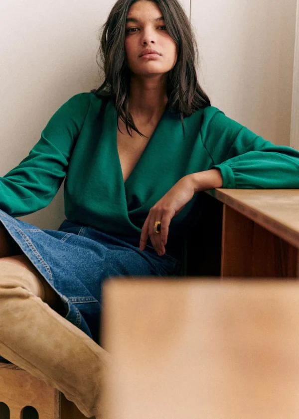 Sezane Bluse Abélia< Oberteile