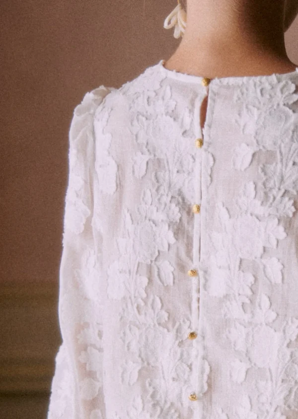 Sezane Bluse Flamine< Oberteile