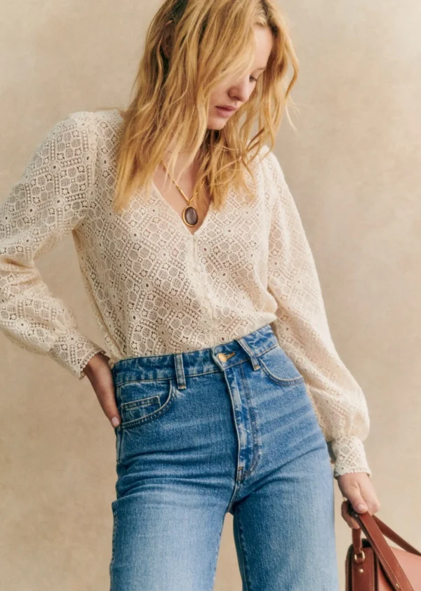 Sezane Bluse Gaya< Oberteile