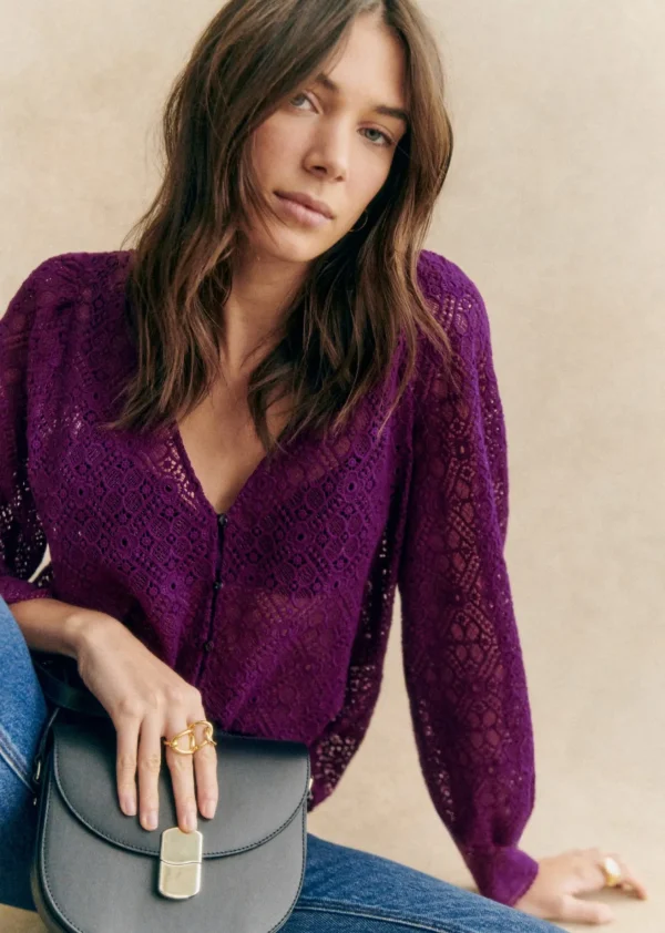 Sezane Bluse Gaya< Oberteile