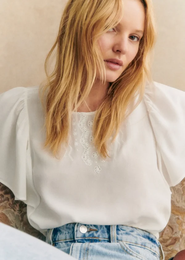 Sezane Bluse Juna< Oberteile