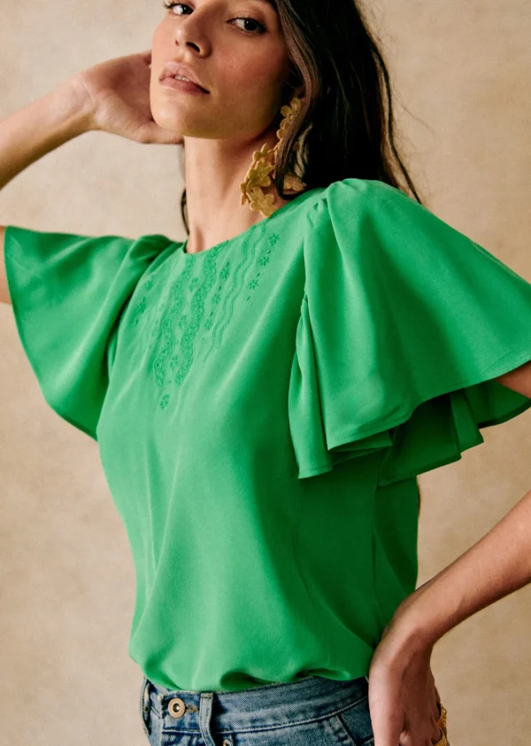 Sezane Bluse Juna< Oberteile