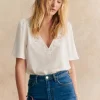 Sezane Bluse Minara< Oberteile