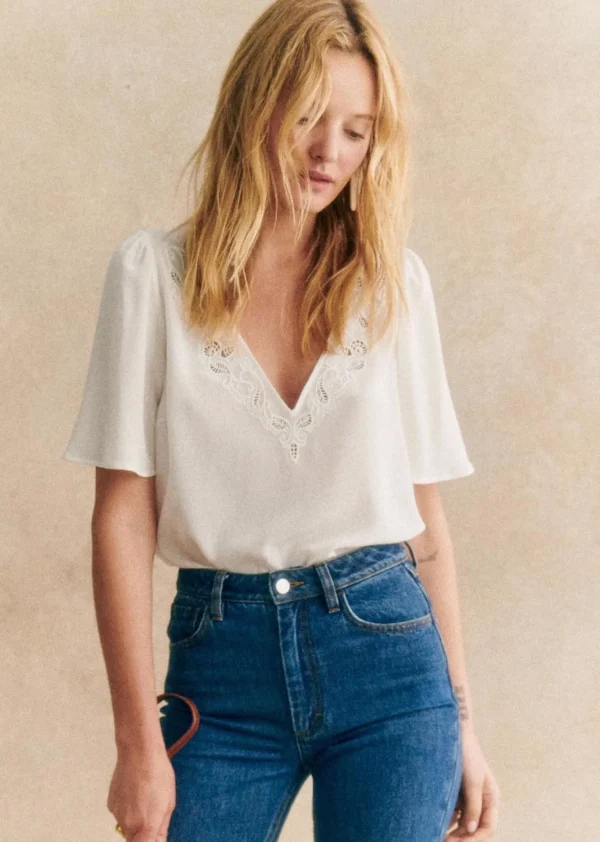 Sezane Bluse Minara< Oberteile