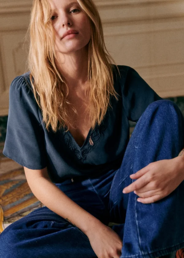 Sezane Bluse Minara< Oberteile