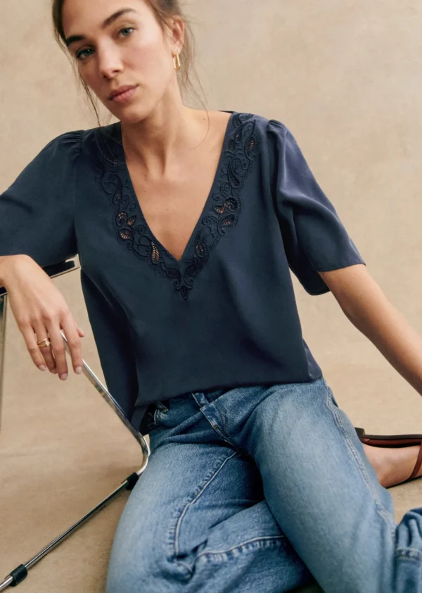 Sezane Bluse Minara< Oberteile