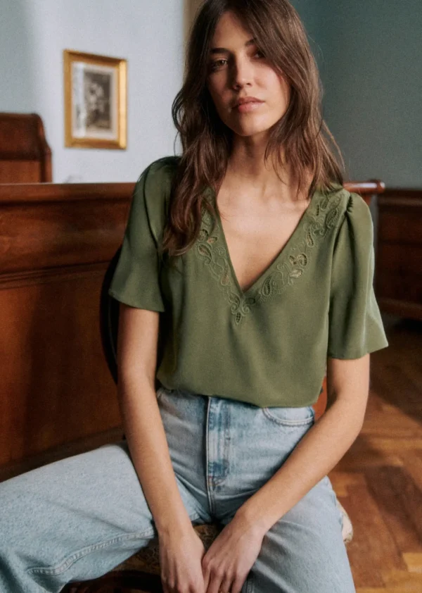 Sezane Bluse Minara< Oberteile