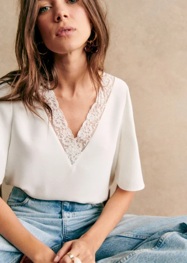 Sezane Bluse Sylla< Oberteile