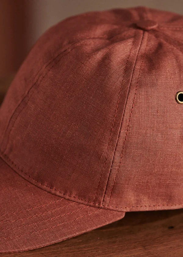 Sezane Cap Chase Leinen< Accessoires | Bademode