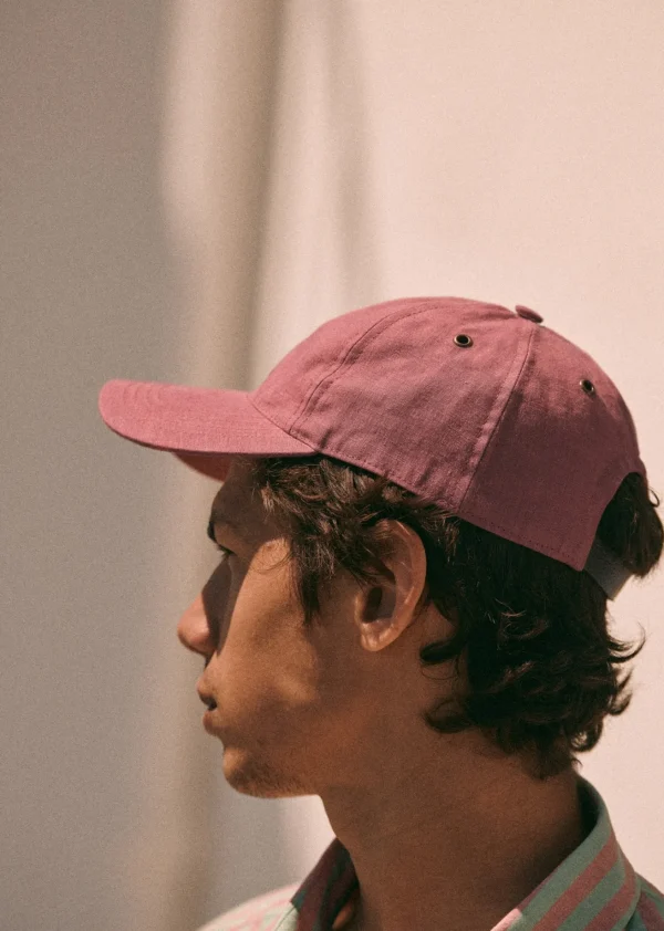 Sezane Cap Chase Leinen< Accessoires | Bademode