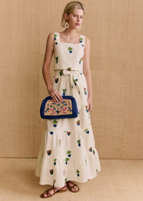 Sezane Clutch Carla< Körbe & Clutch