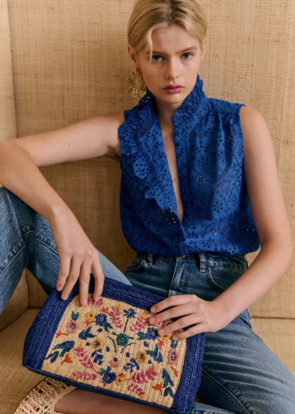 Sezane Clutch Carla< Körbe & Clutch