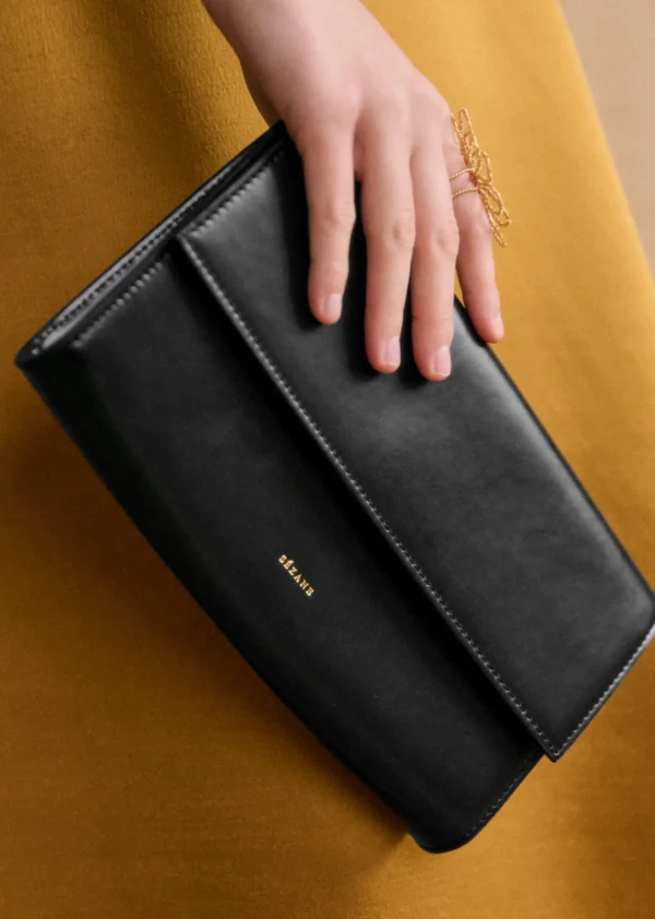 Sezane Clutch Leonie< Kleinlederwaren | Lederwaren
