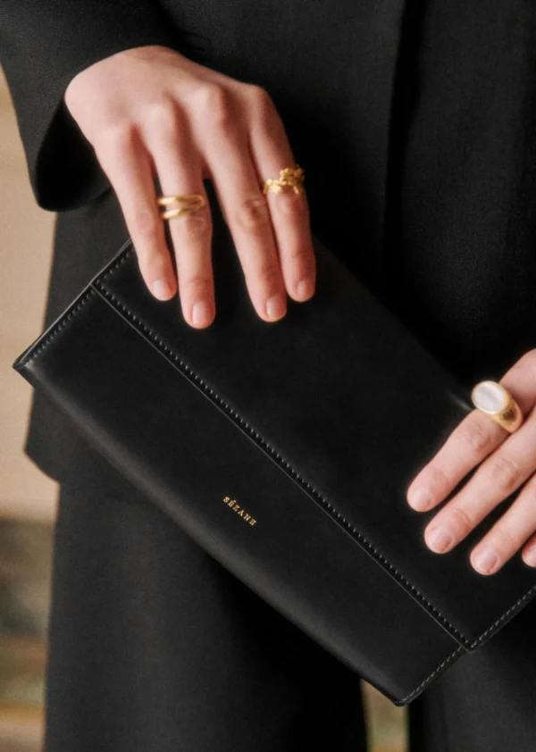 Sezane Clutch Leonie< Kleinlederwaren | Lederwaren