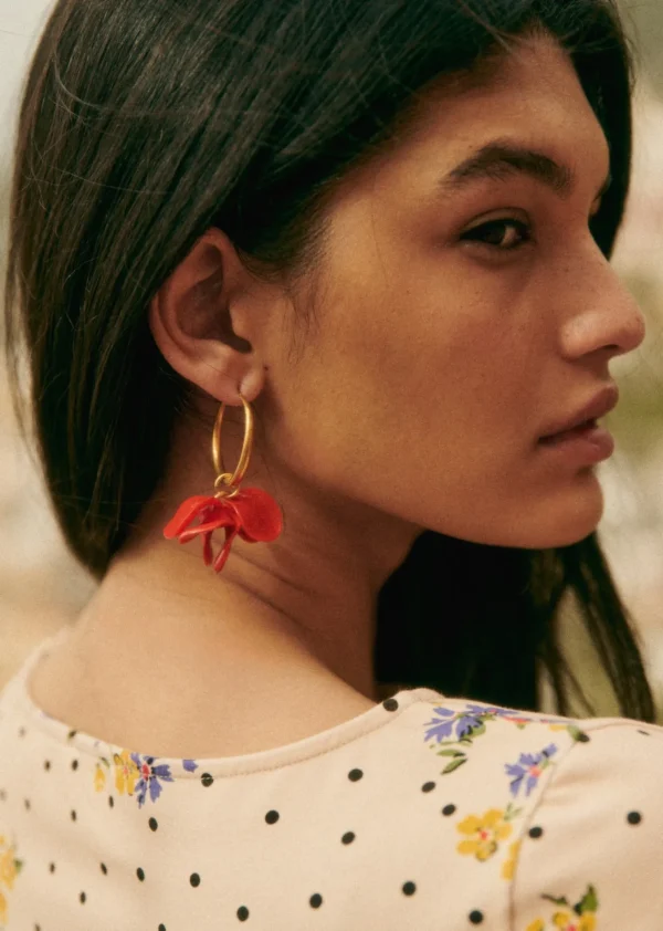 Sezane Creolen Flora< Schmuck | Schmuck