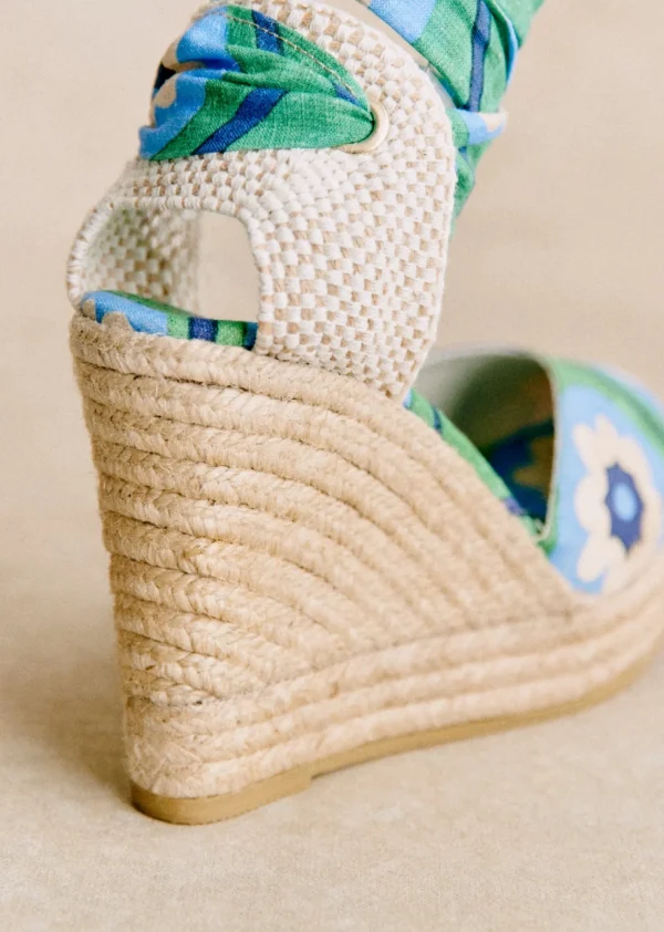 Sezane Espadrilles High Tania - Sézane X Momonì< Schuhe | Espadrilles & Clogs