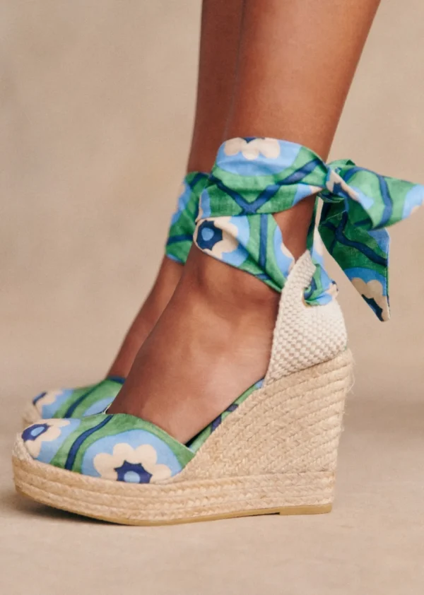 Sezane Espadrilles High Tania - Sézane X Momonì< Schuhe | Espadrilles & Clogs