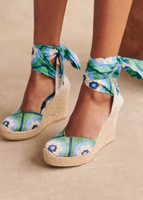 Sezane Espadrilles High Tania - Sézane X Momonì< Schuhe | Espadrilles & Clogs