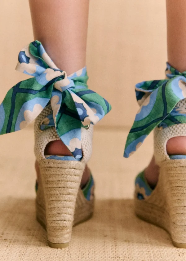 Sezane Espadrilles High Tania - Sézane X Momonì< Schuhe | Espadrilles & Clogs