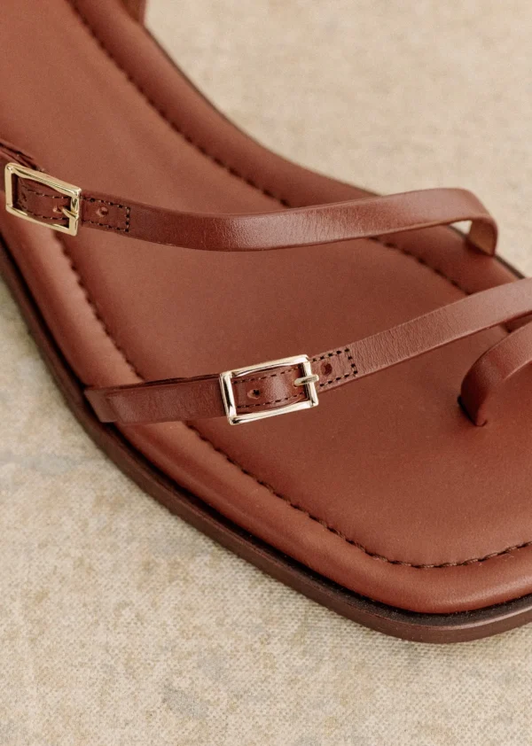 Sezane Flache Sandalen Amelia< Schuhe | Sandalen