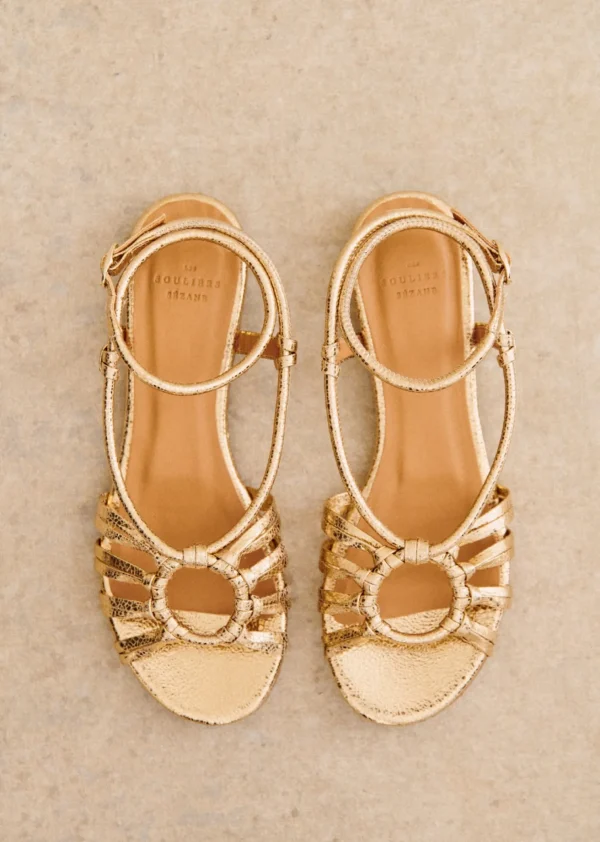 Sezane Flache Sandalen Gloria< Schuhe | Sandalen