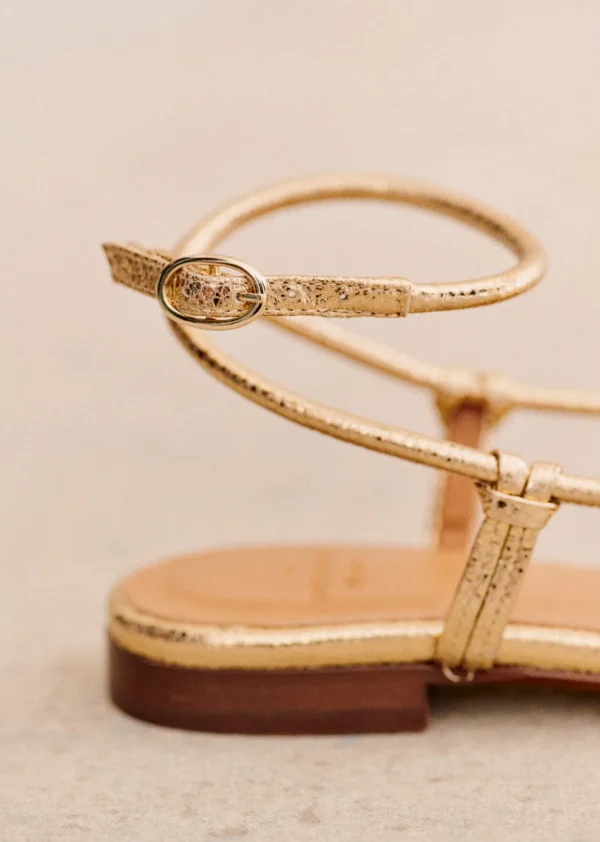 Sezane Flache Sandalen Gloria< Schuhe | Sandalen