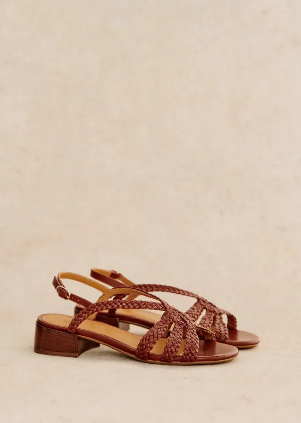 Sezane Flache Sandalen Rosa< Schuhe | Sandalen