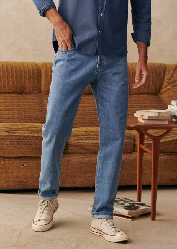 Sezane Gerade Jeans Kurt< Jeans | Denim