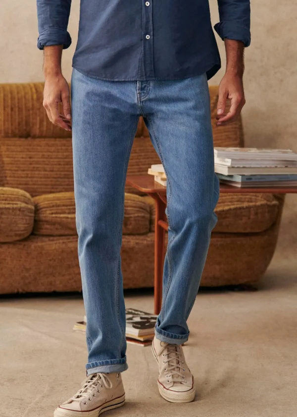 Sezane Gerade Jeans Kurt< Jeans | Denim