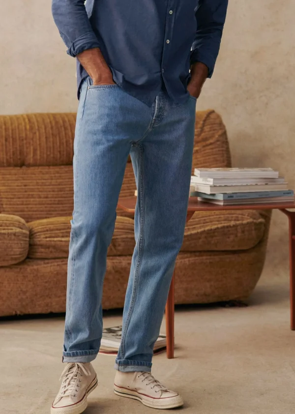Sezane Gerade Jeans Kurt< Jeans | Denim