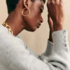 Sezane Große Creolen Eva< Schmuck | Schmuck