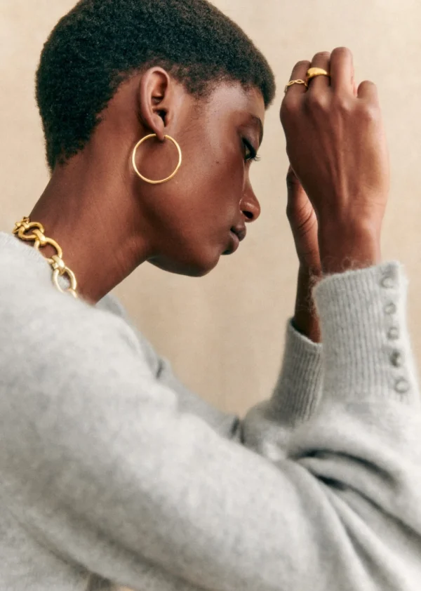 Sezane Große Creolen Eva< Schmuck | Schmuck