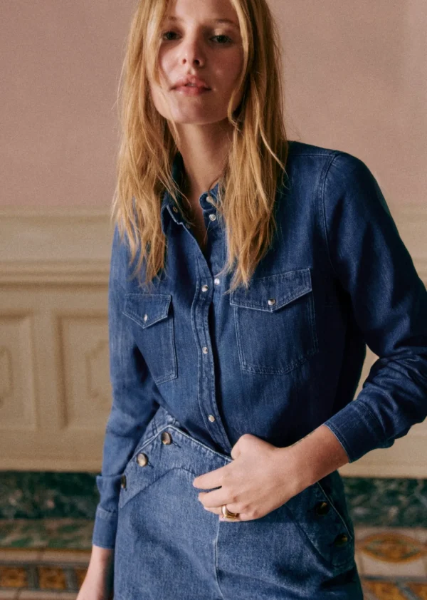 Sezane Hemd Alba< Oberteile