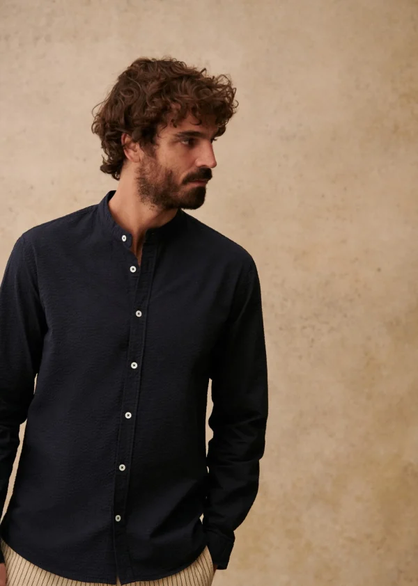 Sezane Hemd Benny< Seersucker-Hemden | Gestreifte hemden