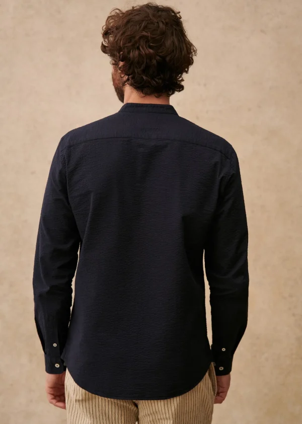 Sezane Hemd Benny< Seersucker-Hemden | Gestreifte hemden