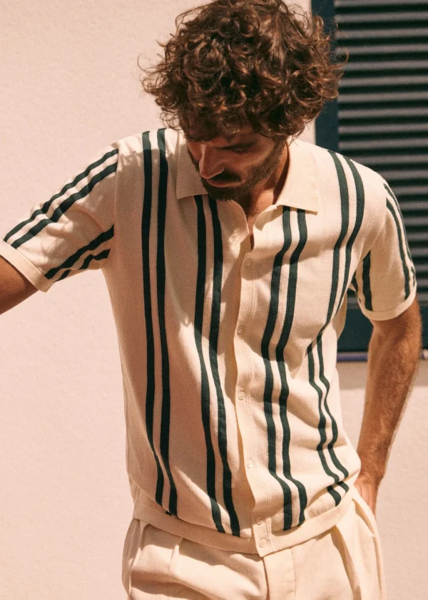 Sezane Hemd Braden< Oberteile | Gestreifte hemden