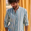 Sezane Hemd Charlie Baumwolle Leinen< Oberteile