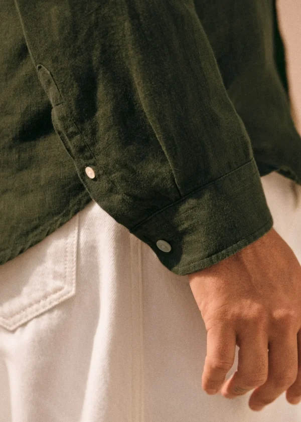 Sezane Hemd Charlie Lin< Leinen-Hemden | Bademode