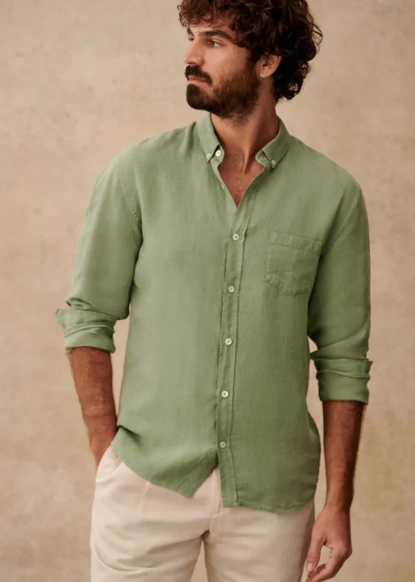 Sezane Hemd Charlie Lin< Leinen-Hemden | Bademode