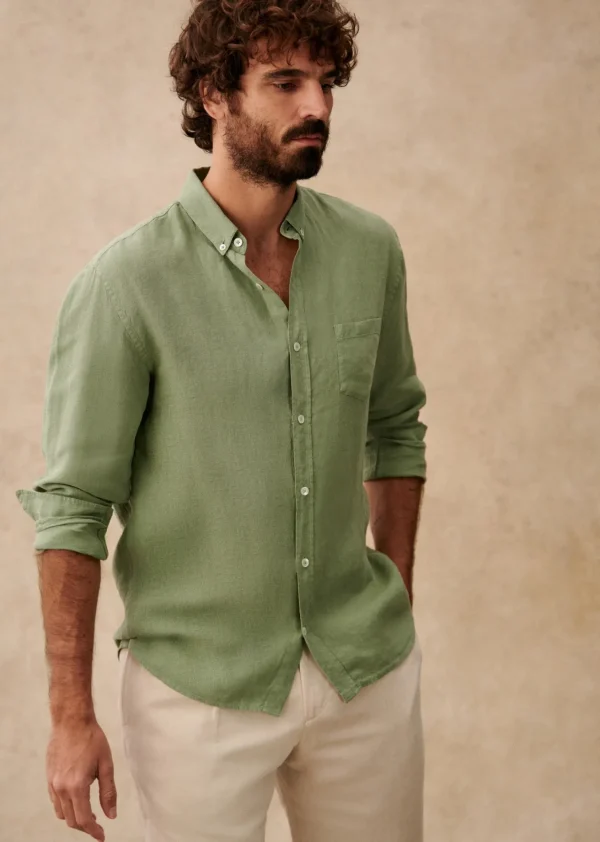 Sezane Hemd Charlie Lin< Leinen-Hemden | Bademode